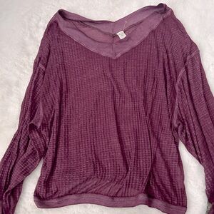 Free People long sleeved top!